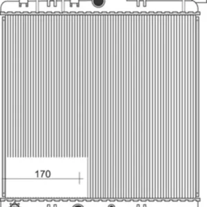 Nieuw Radiateur Magneti Marelli 350213869000