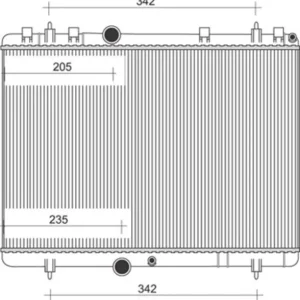 Authentiek Radiateur Magneti Marelli 350213880000