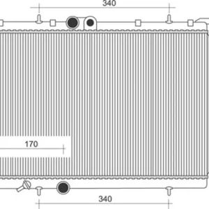 Radiateur Magneti Marelli 350213883000 Luxe