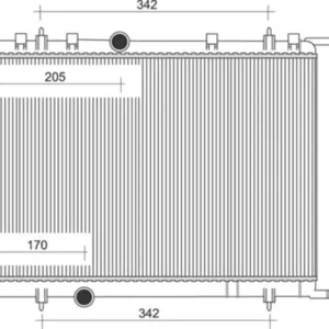 Radiateur Magneti Marelli 350213884000 Groothandel