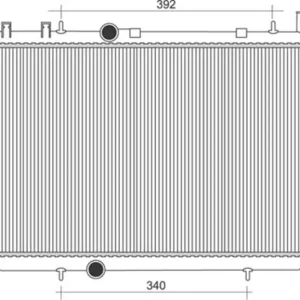 Radiateur Magneti Marelli 350213888000 Wereldwijde Verzending