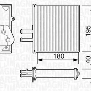 Nu Kopen Kachelradiateur Magneti Marelli 350218057003